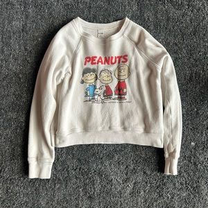 super cute peanuts crewneck